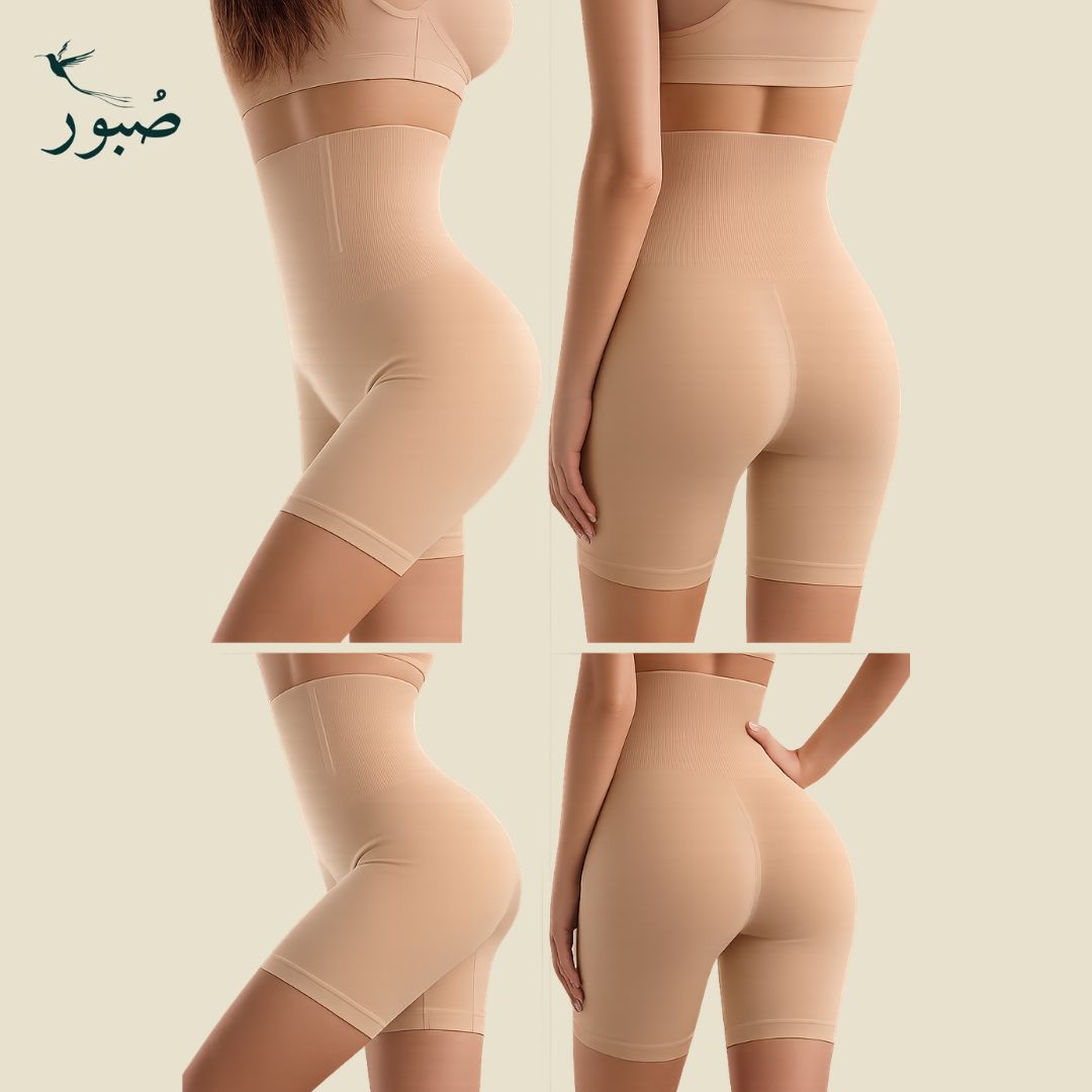 Women's High Waist Tummy Control Body Shaper Shorts