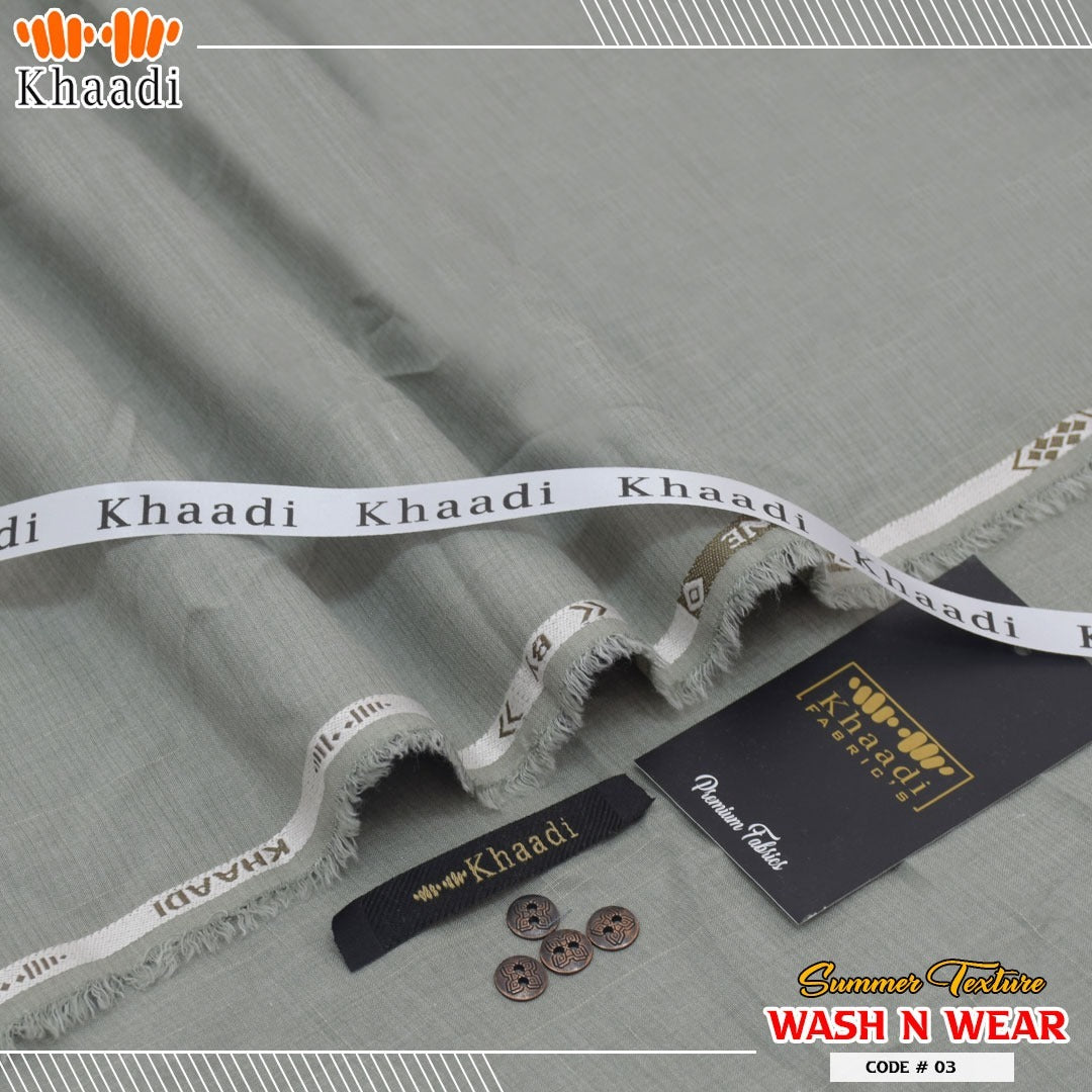 Khaadi Men’s Summer Wash & Wear