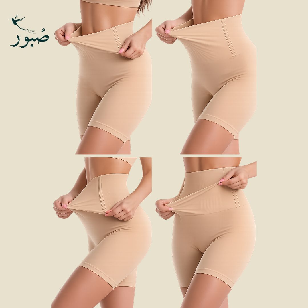Women's High Waist Tummy Control Body Shaper Shorts