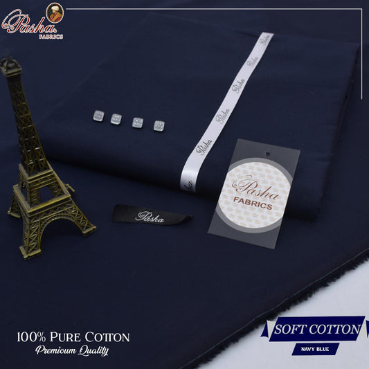 Pasha Soft Cotton | Navy Blue